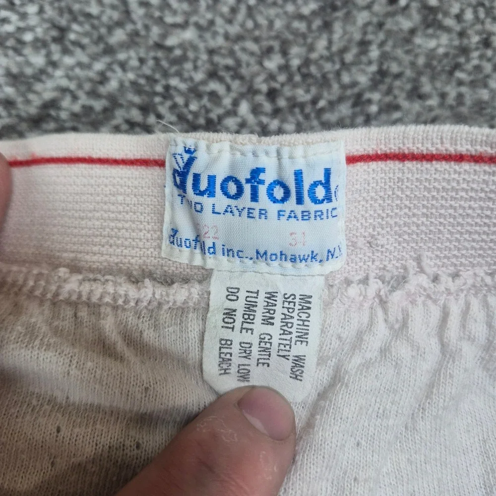 Duofold measurements photos